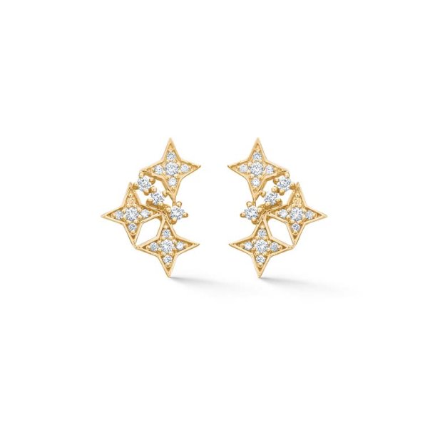 Mads Z 14 kt. �restikker "Vesper" med brillanter 0,20 ct. W.SI