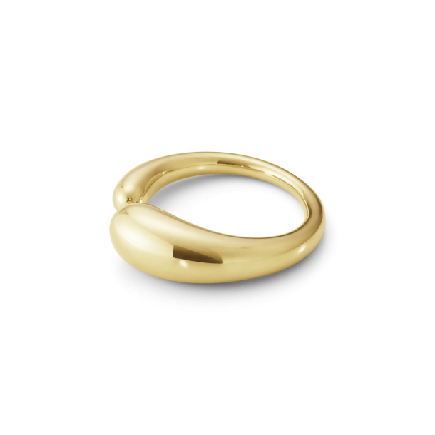 Mercy ring, lille, i 18 kt guld fra Georg Jensen