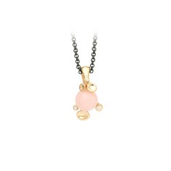 Fiona Changeling vedh�ng i guld m. diamanter fra Per Borup Design