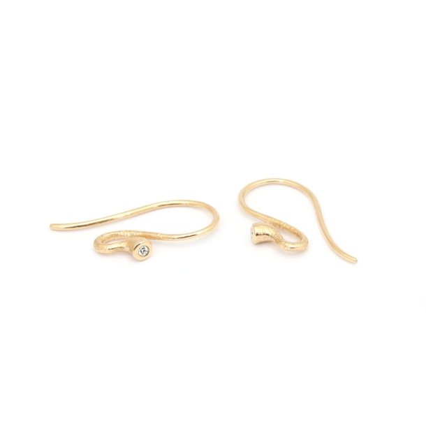 Ophelia �reb�jle i guld m. diamant fra Per Borup