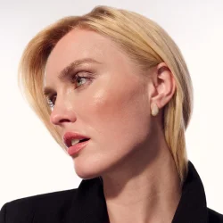 Goccia Altro restikker i forgyldt slv med zirkoner fra Sif Jakobs