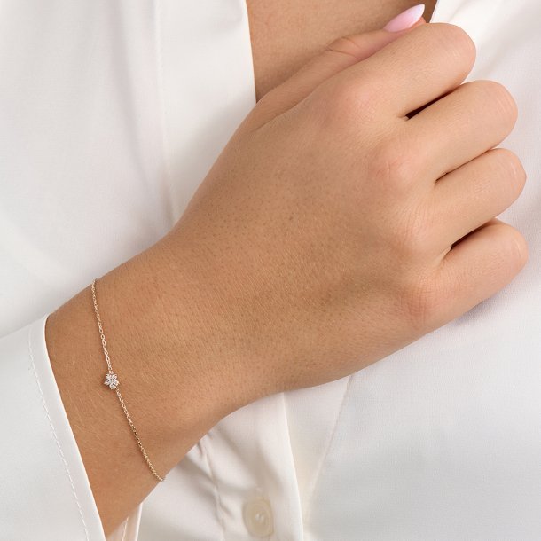 Mads Z C�leste armb�nd i guld diamanter