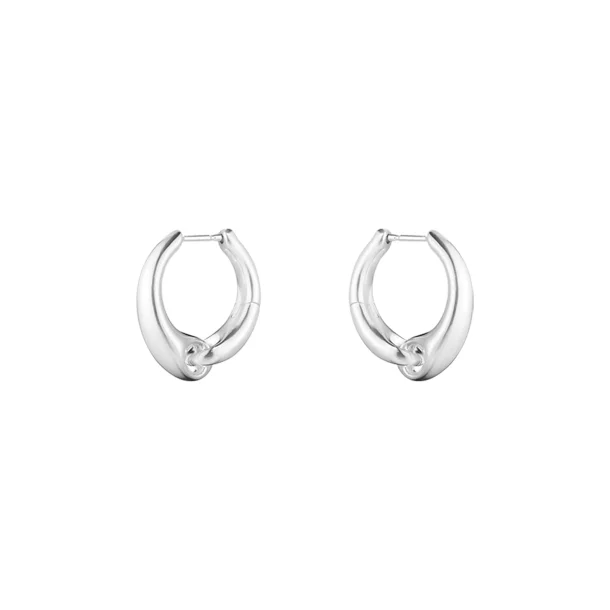 Reflect reringe, store, i sterlingslv fra Georg Jensen