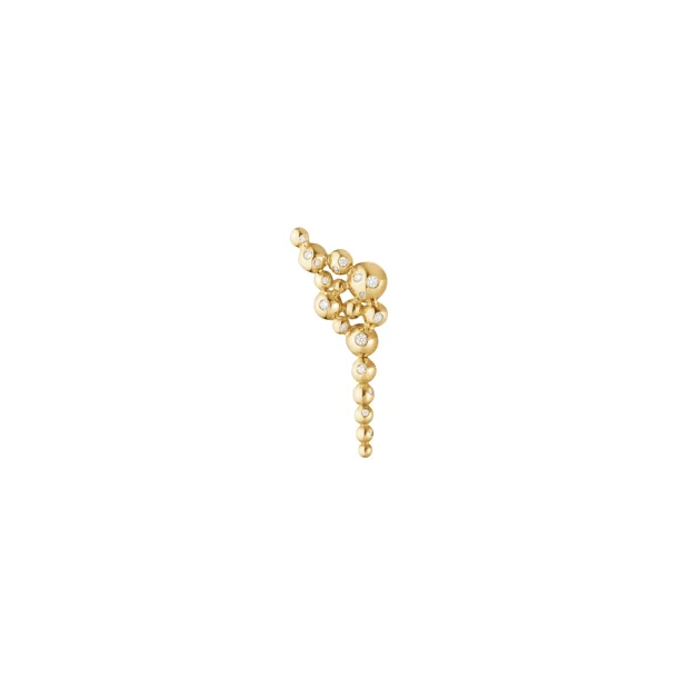 Moonlight Grapes ear cuff, single i guld fra Georg Jensen