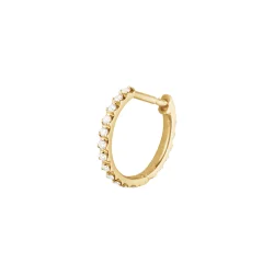 Signature rering i guld med diamanter fra Georg Jensen