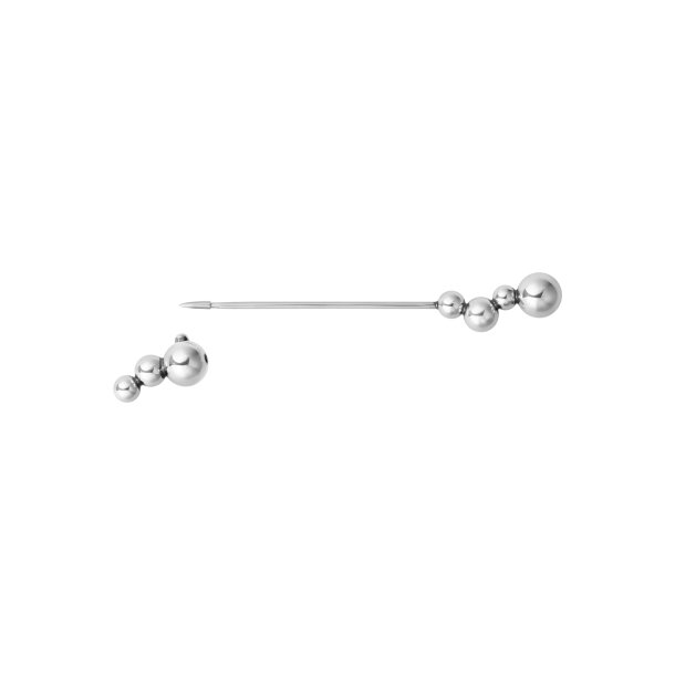 Moonlight Grapes broche i slv fra Georg Jensen