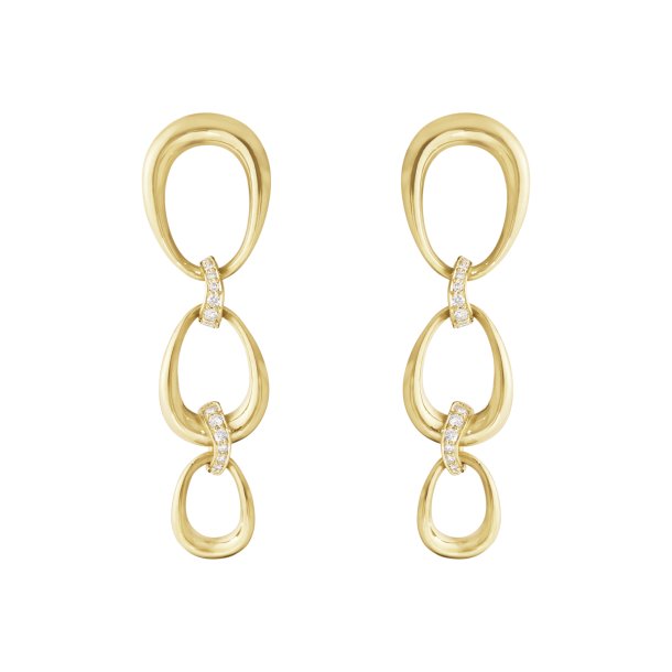 Georg Jensen Offspring rehngere 18 kt guld med brillant 0,11ct TWVS