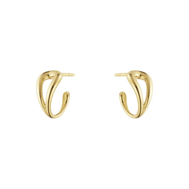 Mercy Swirl reringe i guld fra Georg Jensen