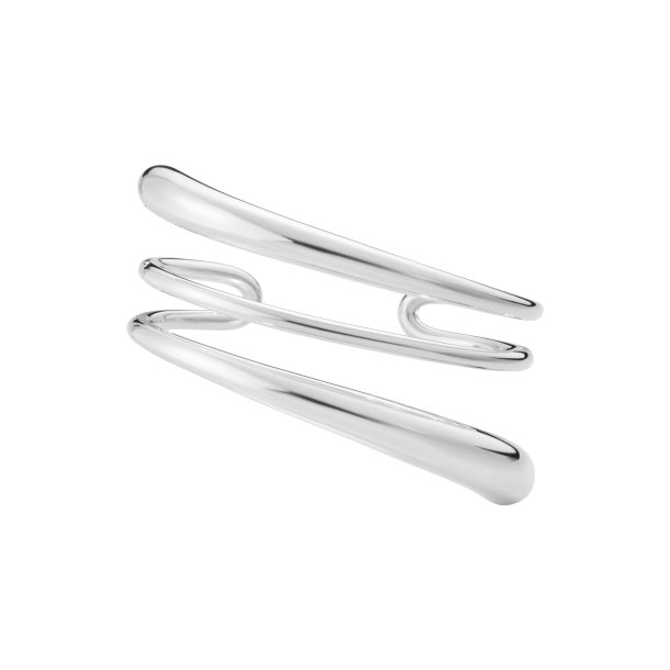 Mercy Big Twist armring i slv fra Georg Jensen