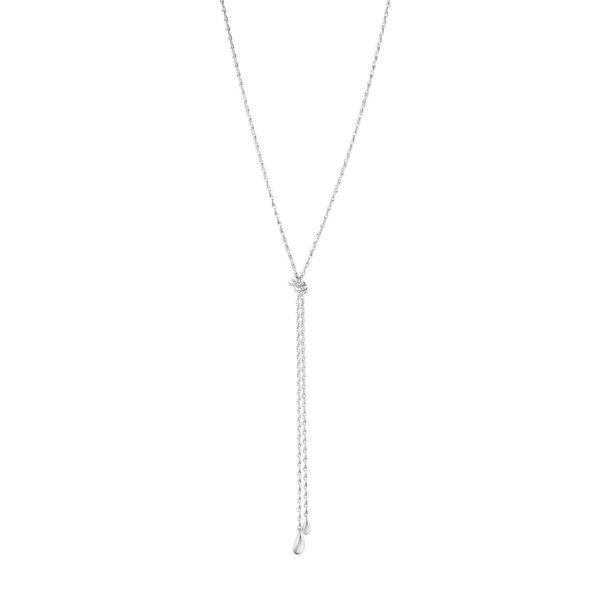 Georg Jensen Reflect s�lvcollier bindek�de 130 cm