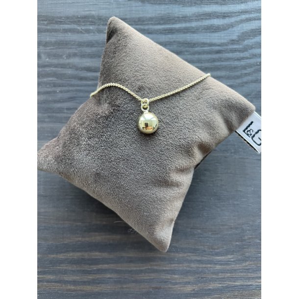 Smooth Small halskde i forgyldt slv fra L&G