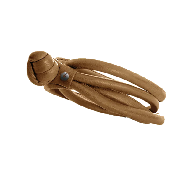 Sweet Drop lderarmbnd camel fra Ole Lynggaard str. M