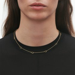 Georg Jensen Offspring halsk�de i guld