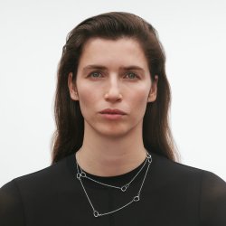 Georg Jensen Offspring sautoir-halsk�de i s�lv