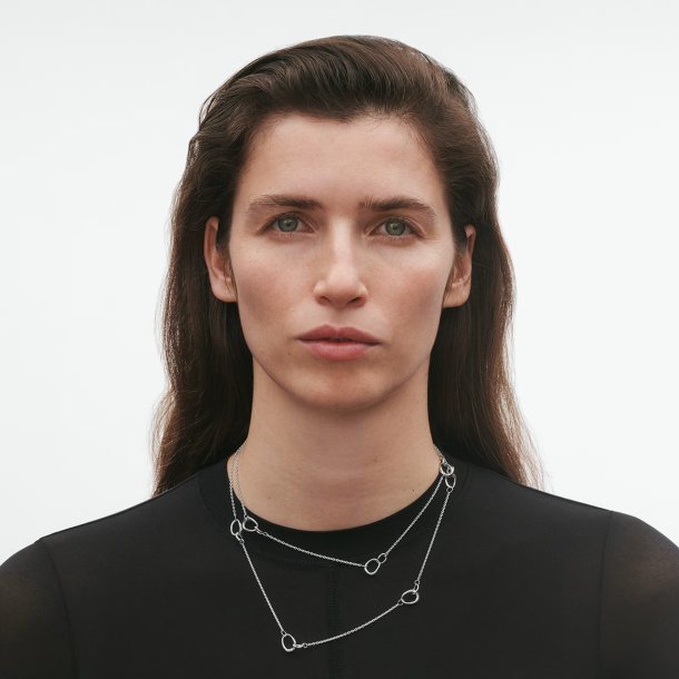 Georg Jensen Offspring sautoir-halsk�de i s�lv