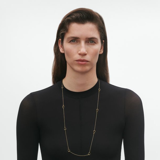 Georg Jensen Offspring sautoir-halsk�de i guld