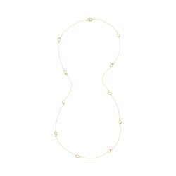 Georg Jensen Offspring sautoir-halsk�de i guld