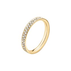 Georg Jensen Magic ring i 18 kt. guld med diamanter