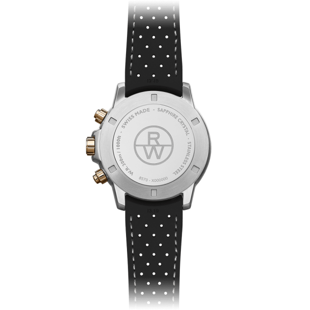 Raymond Weil Tango herreur med kronograf og gummirem