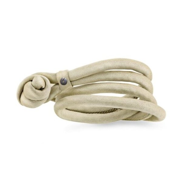 Ole Lynggaard Sweet Drops silkearmb�nd beige str. M