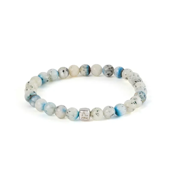 Alexander Lynggaard Blue Ice Glacierite (6mm) armb�nd