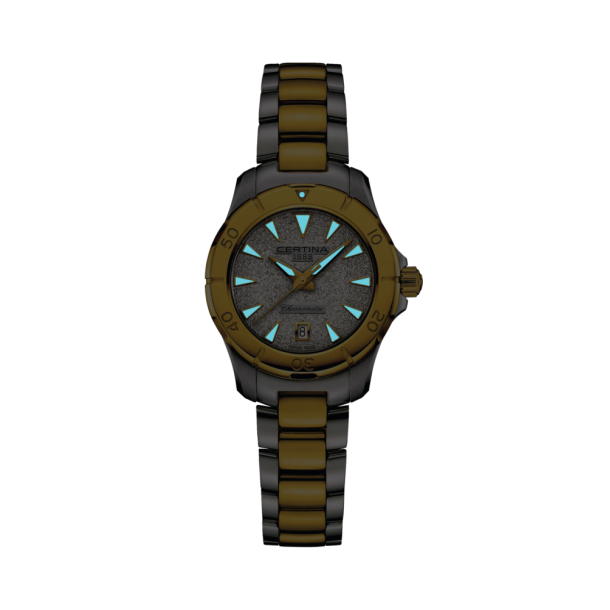 Certina DS Action bicolor dameur m. kronograf