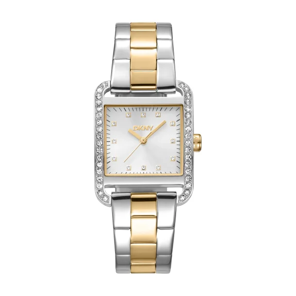 DKNY Iconic Women City Glitz armb�ndsur st�l med forgyldning