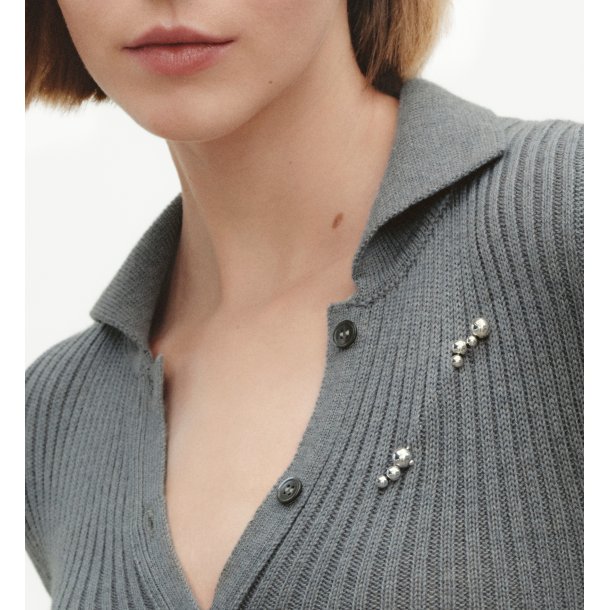 Moonlight Grapes broche i slv fra Georg Jensen