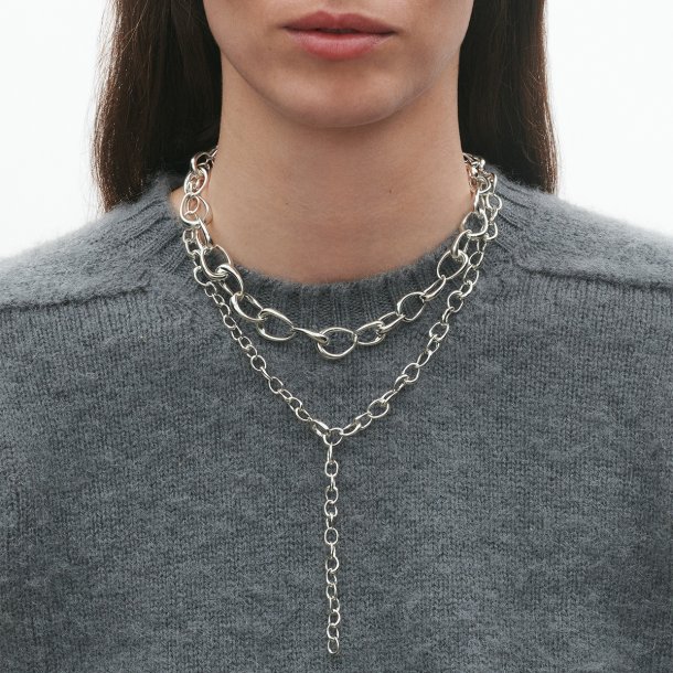 Georg Jensen Offspring slv collier i forlb 100 cm