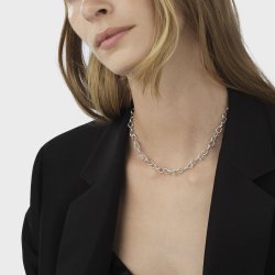 Offspring halskde i sterlingslv fra Georg Jensen