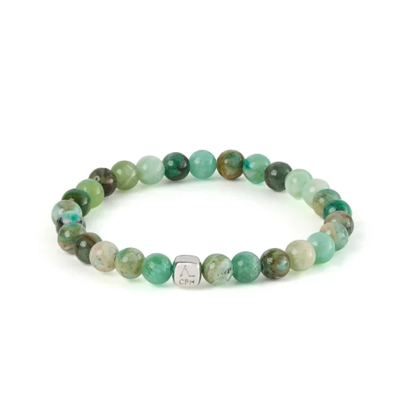 Alexander Lynggaard Green Line Jasper (6mm) armb�nd