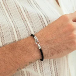 Maritime armb�nd i sort fra Alexander Lynggaard