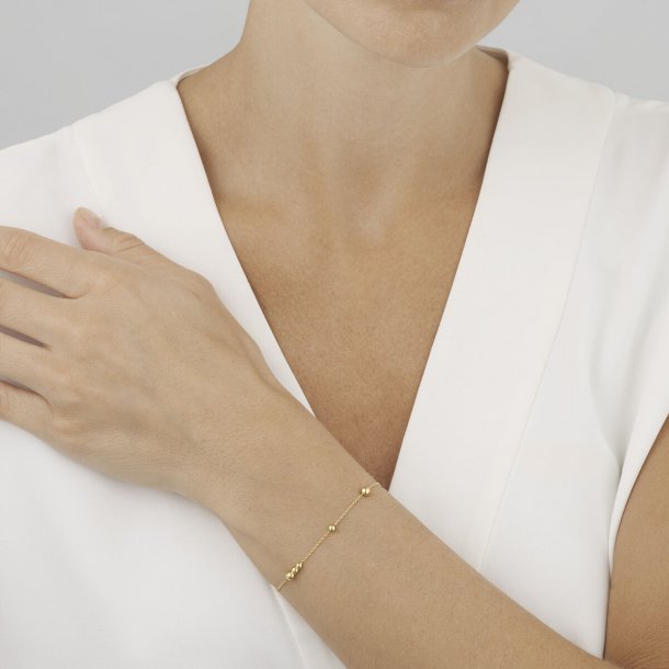 Moonlight Grapes armbnd i guld fra Georg Jensen