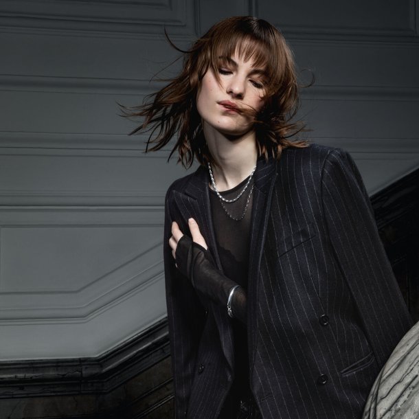 Reflect halskde i slv fra Georg Jensen