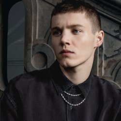 Reflect halskde i slv fra Georg Jensen