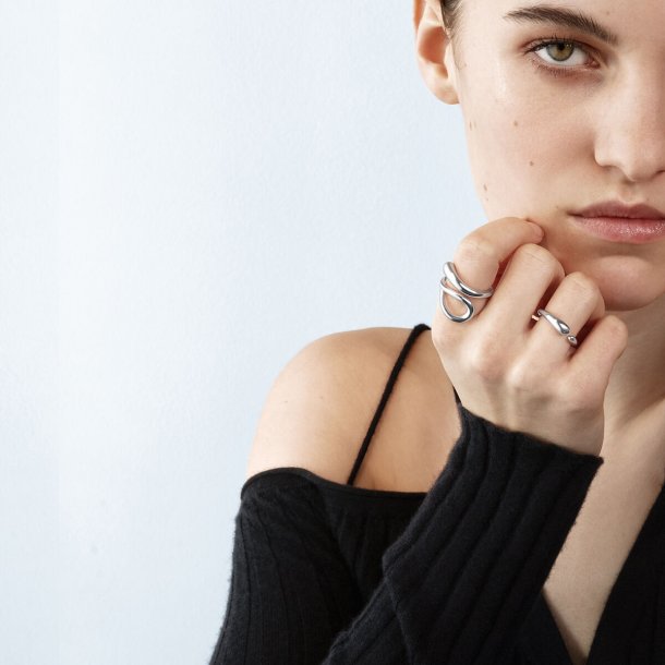 Mercy mini ring i slv fra Georg Jensen