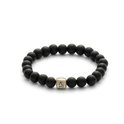 ColorUp Onyx Matte (8 mm) armbnd fra Alexander Lynggaard