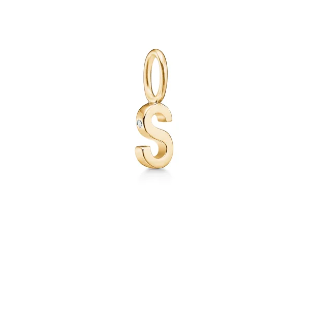 My S vedh�ng i guld fra Ro Copenhagen