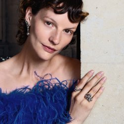 Moonlight Grapes ring i sterlingslv fra Georg Jensen