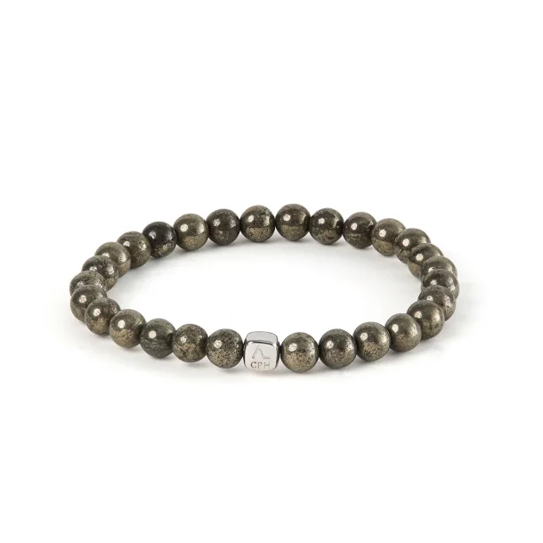 Alexander Lynggaard Pyrite (6mm) armb�nd