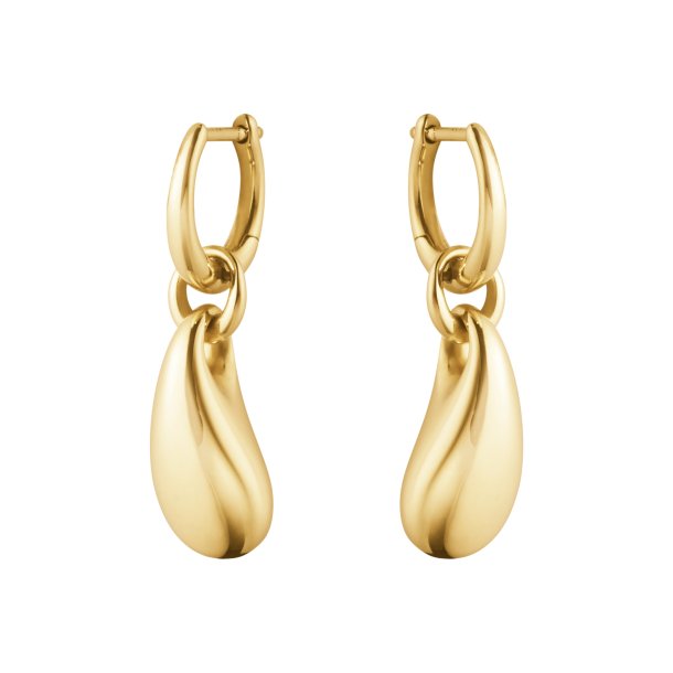 Georg Jensen Reflect Drop �reringe 18 kt guld