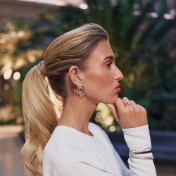 Como armring i forgyldt s�lv fra Sif Jakobs