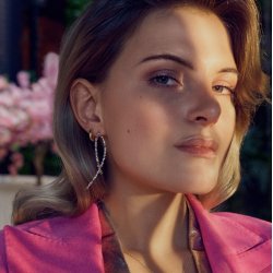 Carrara Pianura Piccolo creoler i forgyldt slv fra Sif Jakobs