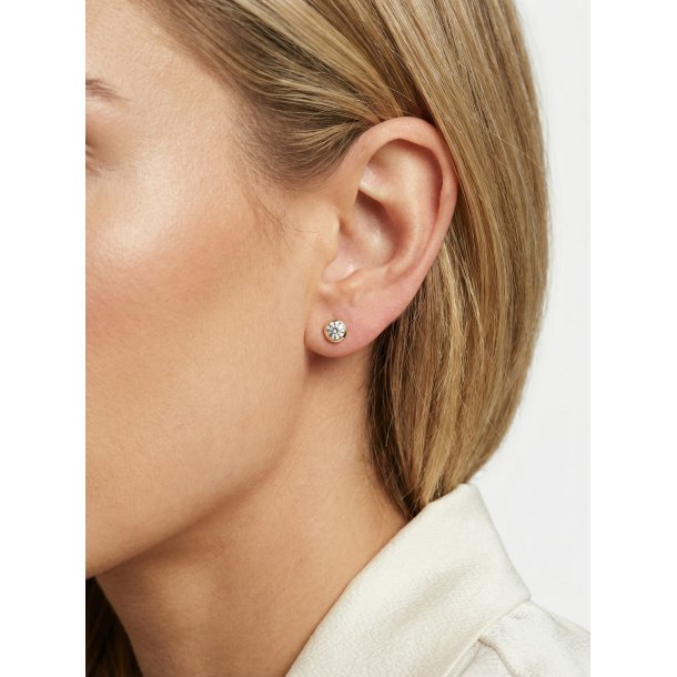 Sardinien Uno �reringe i forgyldt s�lv fra Sif Jakobs