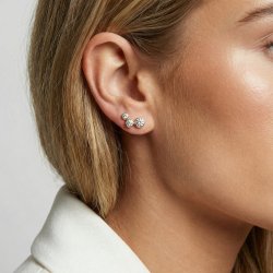 Sardinien Tre �restikker i forgyldt s�lv fra Sif Jakobs