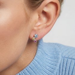 Sardinien Tre �restikker i s�lv fra Sif Jakobs