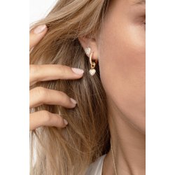 Caro restikker i forgyldt slv med zirkoner fra Sif Jakobs