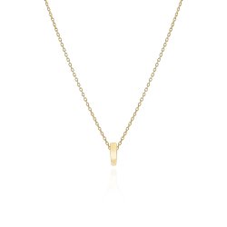 Lock Charm halskde i forgyldt slv fra Sif Jakobs