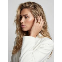 Bormio Wave ring i forgyldt s�lv fra Sif Jakobs