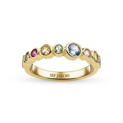 Sardinien ring i forgyldt s�lv fra Sif Jakobs